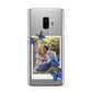Polaroid Photo Samsung Galaxy S9 Plus Case on Silver phone