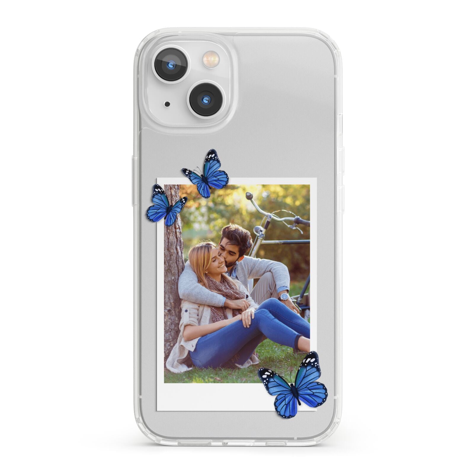 Polaroid Photo iPhone 13 Clear Bumper Case