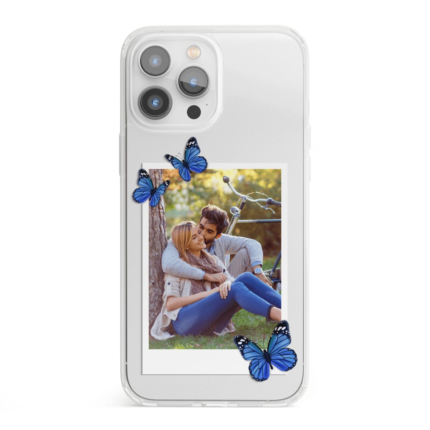 Polaroid Photo iPhone 13 Pro Max Clear Bumper Case