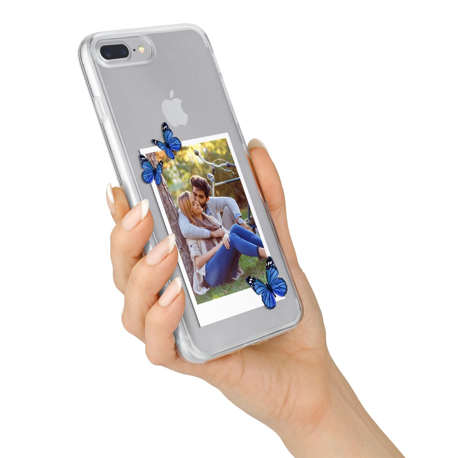 Polaroid Photo iPhone 7 Plus Bumper Case on Silver iPhone Alternative Image