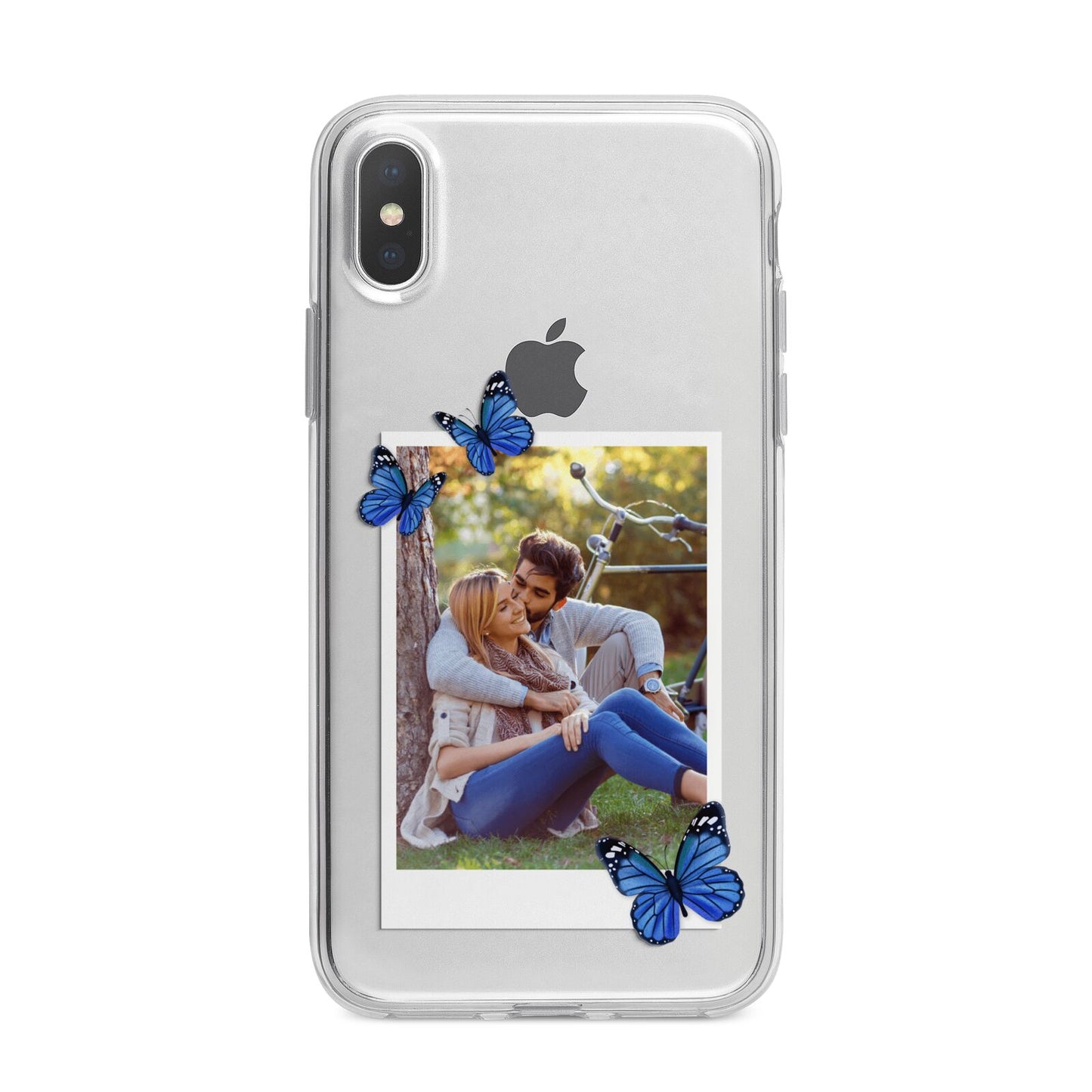 Polaroid Photo iPhone X Bumper Case on Silver iPhone Alternative Image 1
