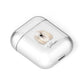 Polish Lowland Sheepdog Personalised AirPods Case Laid Flat