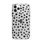 Polka Dot Apple iPhone 11 Pro Max in Silver with Bumper Case