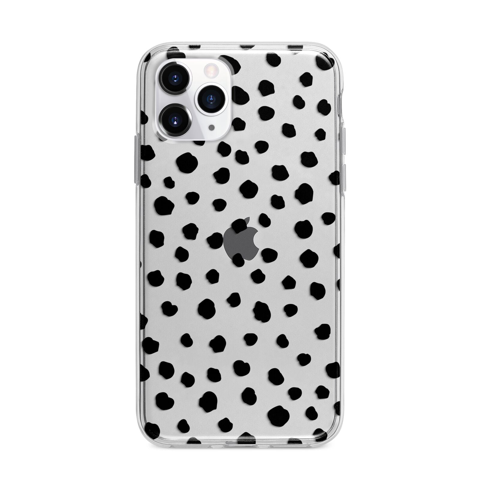 Polka Dot Apple iPhone 11 Pro in Silver with Bumper Case