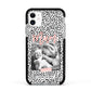 Polka Dot Mum Apple iPhone 11 in White with Black Impact Case