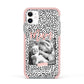 Polka Dot Mum Apple iPhone 11 in White with Pink Impact Case
