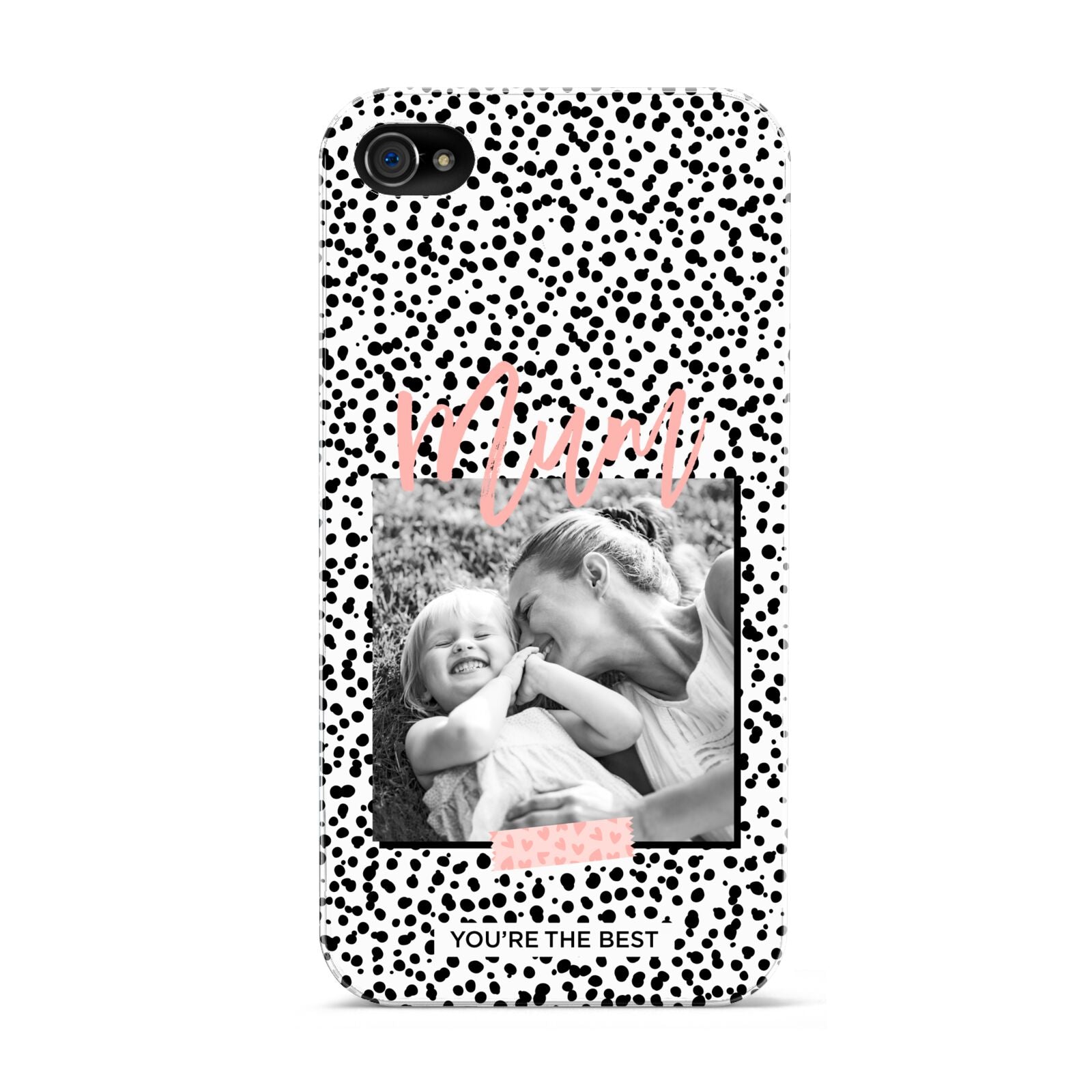 Polka Dot Mum Apple iPhone 4s Case