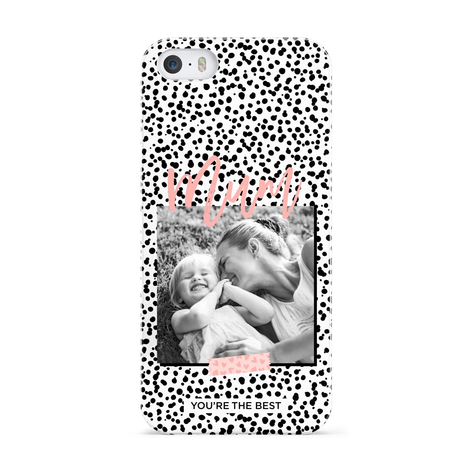 Polka Dot Mum Apple iPhone 5 Case