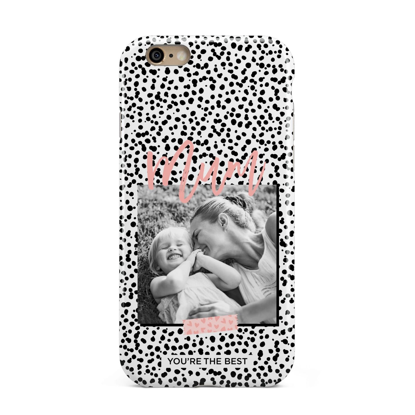 Polka Dot Mum Apple iPhone 6 3D Tough Case