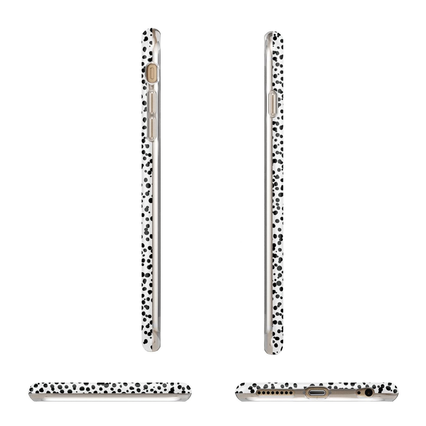 Polka Dot Mum Apple iPhone 6 Plus 3D Wrap Tough Case Alternative Image Angles