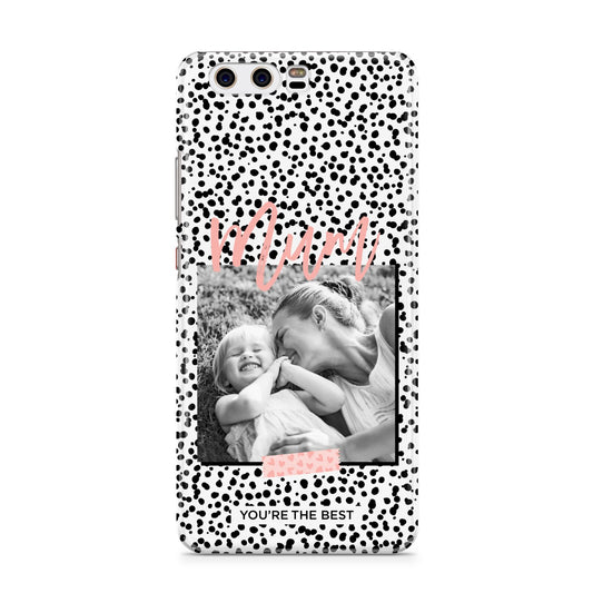 Polka Dot Mum Huawei P10 Phone Case