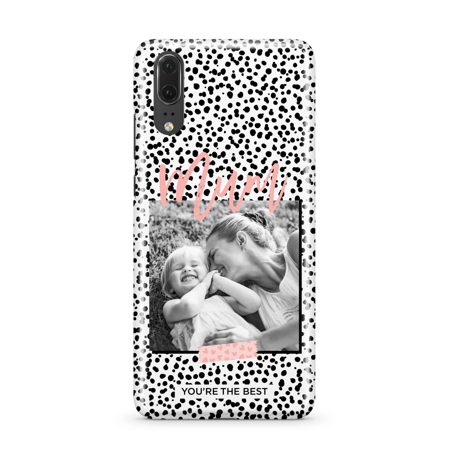 Polka Dot Mum Huawei P20 Phone Case