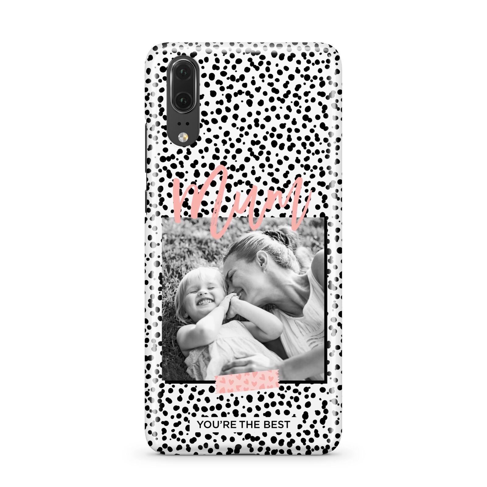 Polka Dot Mum Huawei P20 Phone Case