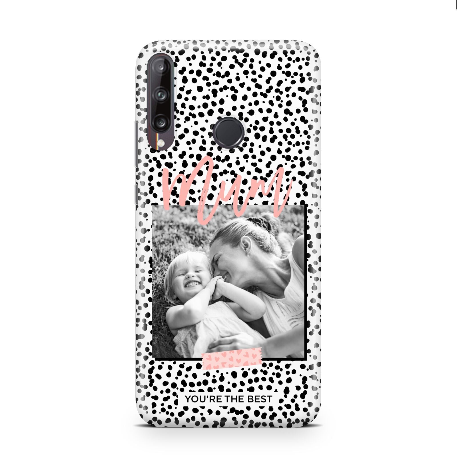 Polka Dot Mum Huawei P40 Lite E Phone Case