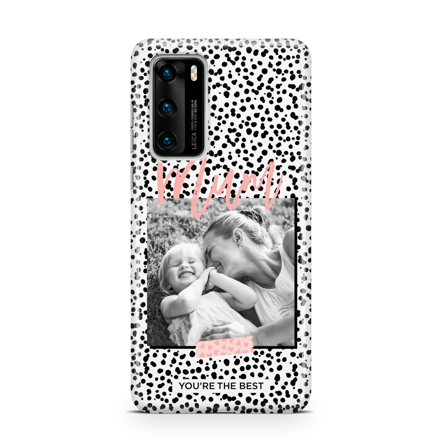 Polka Dot Mum Huawei P40 Phone Case