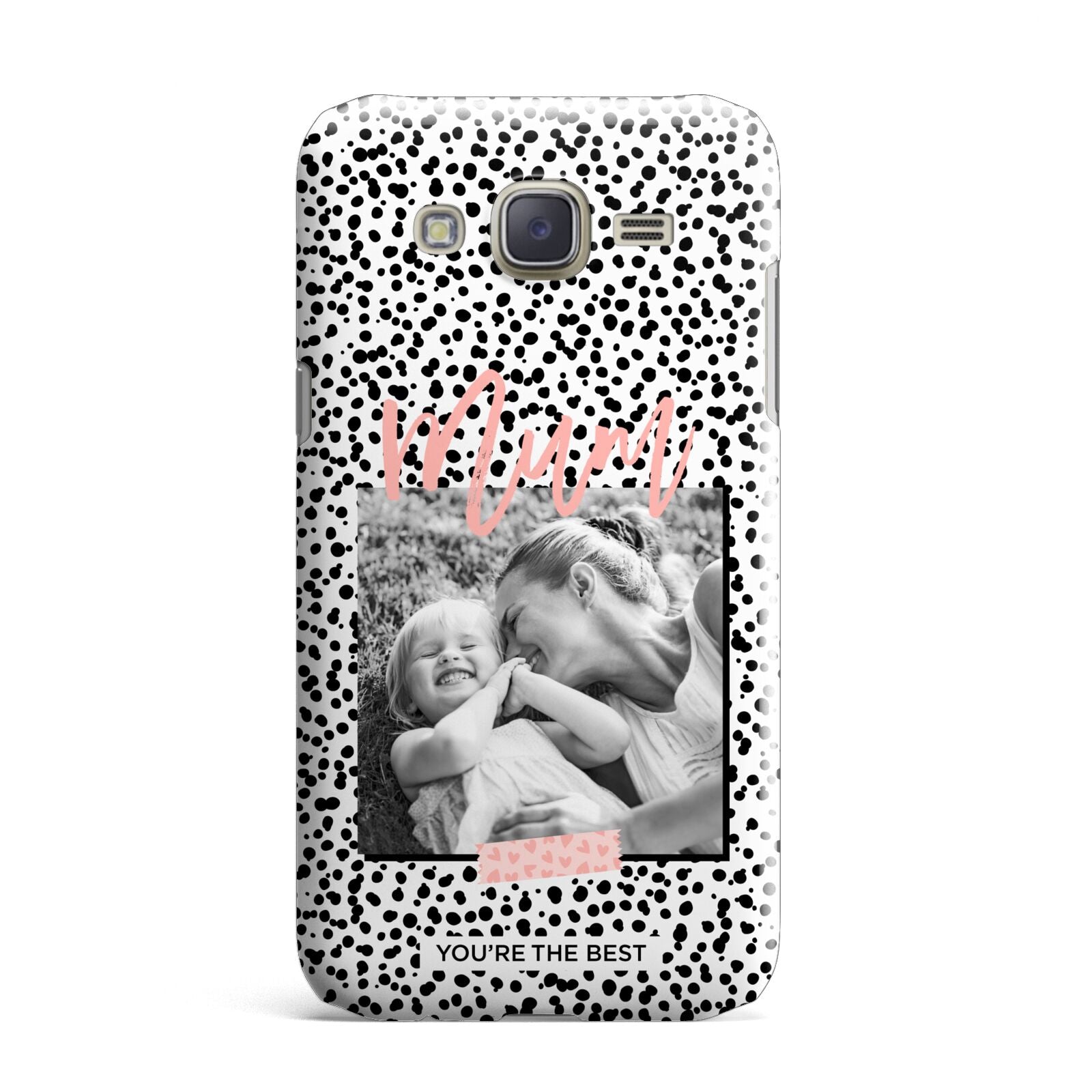 Polka Dot Mum Samsung Galaxy J7 Case