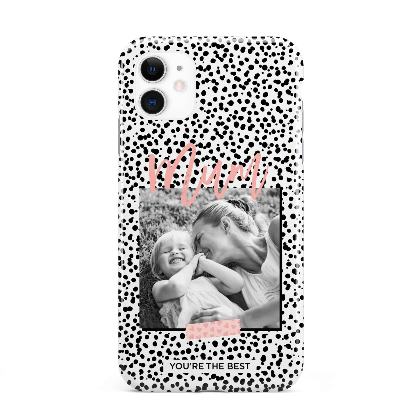 Polka Dot Mum iPhone 11 3D Tough Case