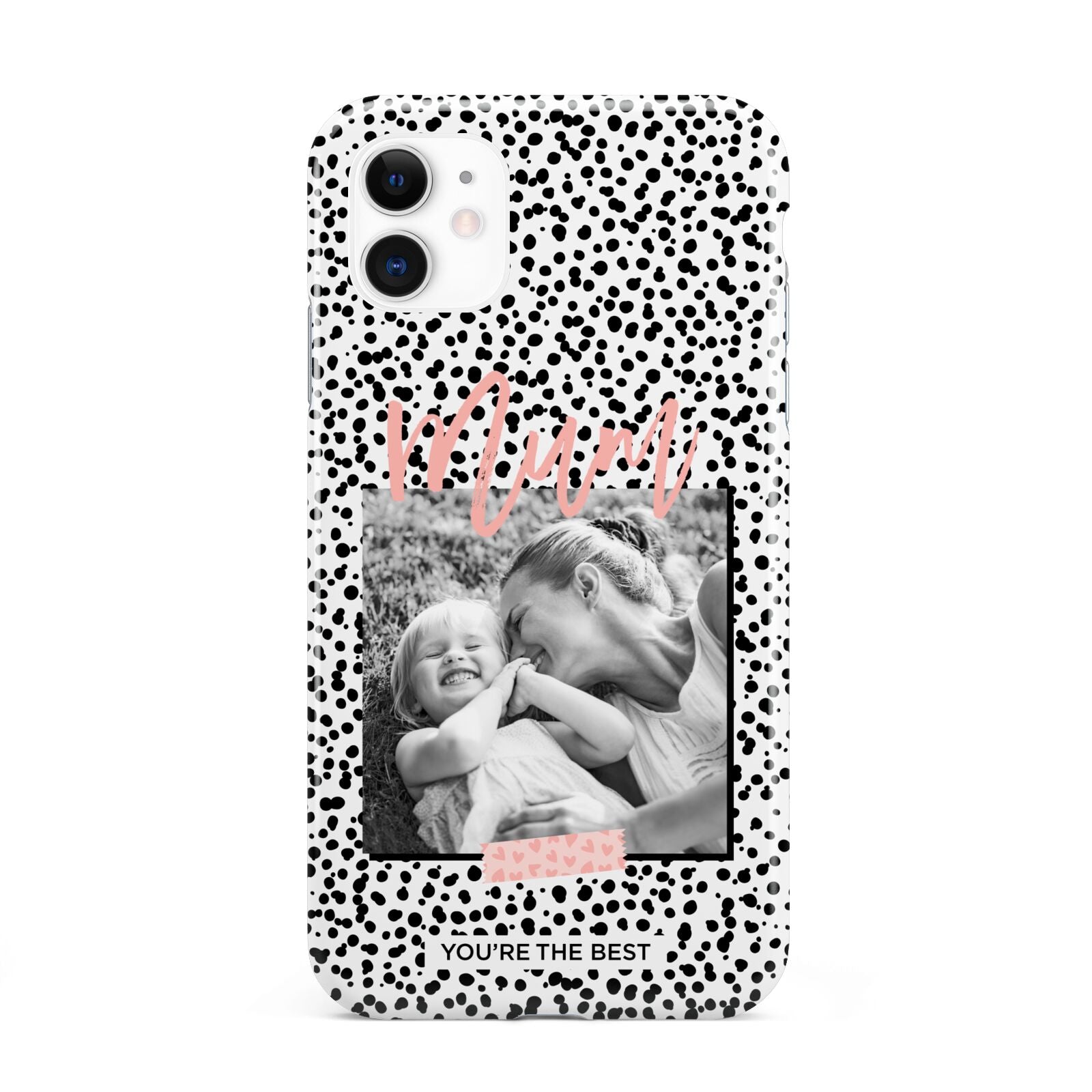 Polka Dot Mum iPhone 11 3D Tough Case