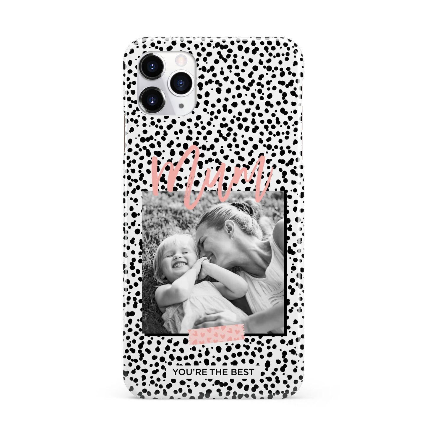 Polka Dot Mum iPhone 11 Pro Max 3D Snap Case
