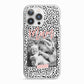 Polka Dot Mum iPhone 13 Pro TPU Impact Case with White Edges
