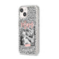 Polka Dot Mum iPhone 14 Glitter Tough Case Starlight Angled Image