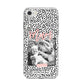 Polka Dot Mum iPhone 8 Bumper Case on Silver iPhone