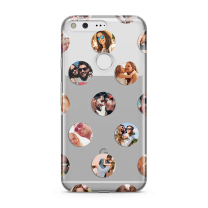 Polka Dot Photo Montage Upload Google Pixel Case