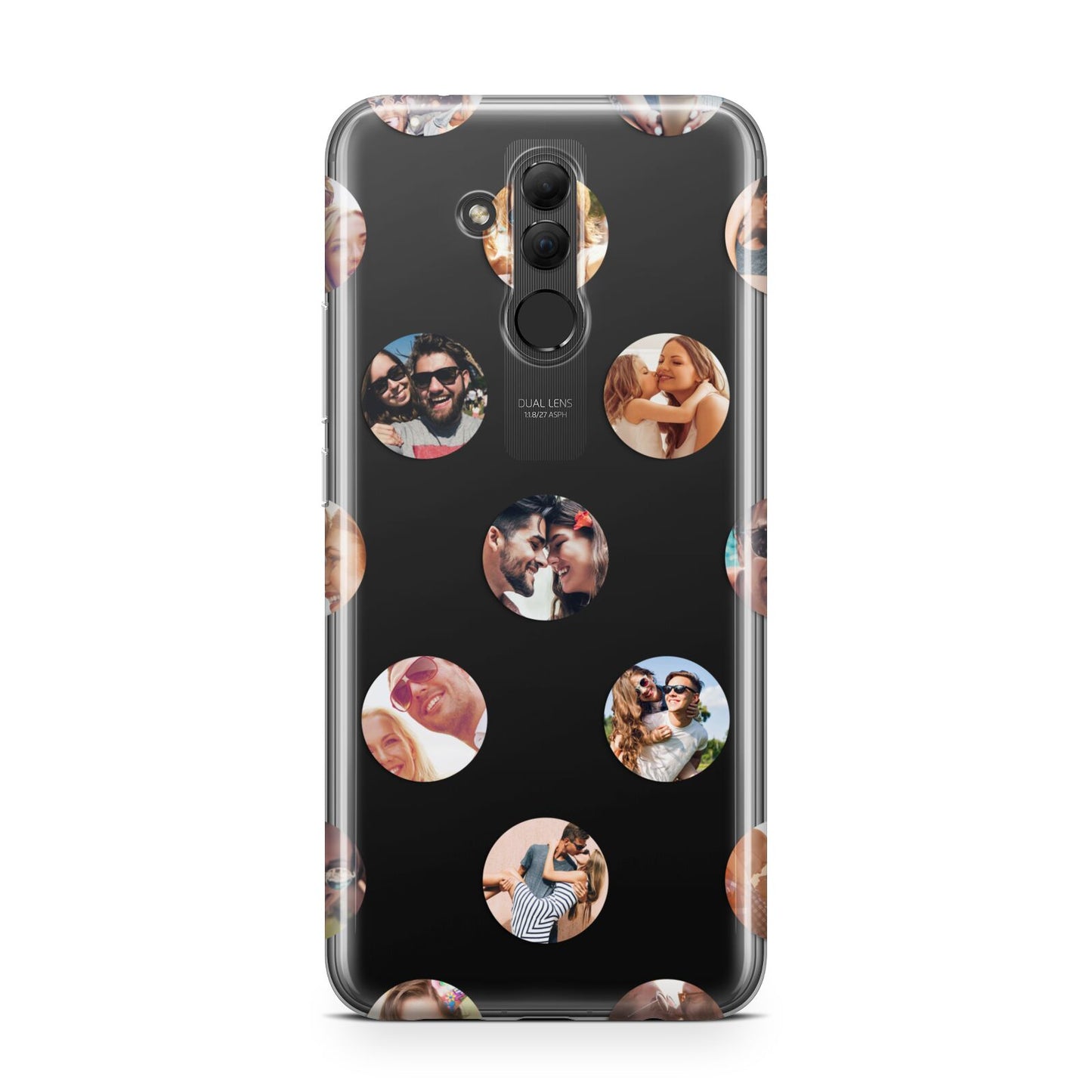 Polka Dot Photo Montage Upload Huawei Mate 20 Lite