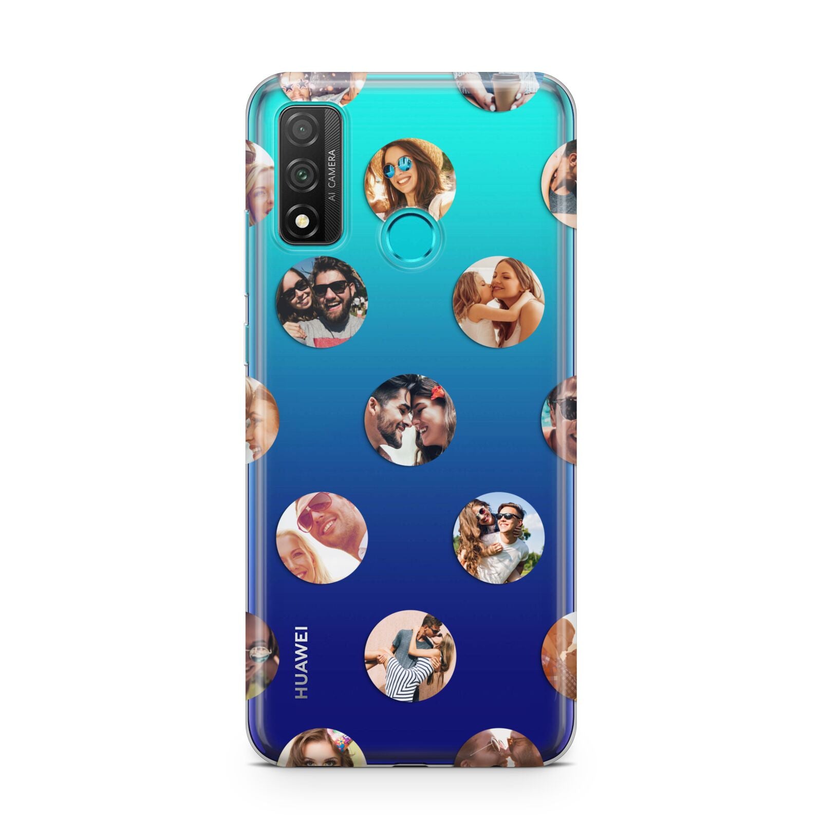 Polka Dot Photo Montage Upload Huawei P Smart 2020