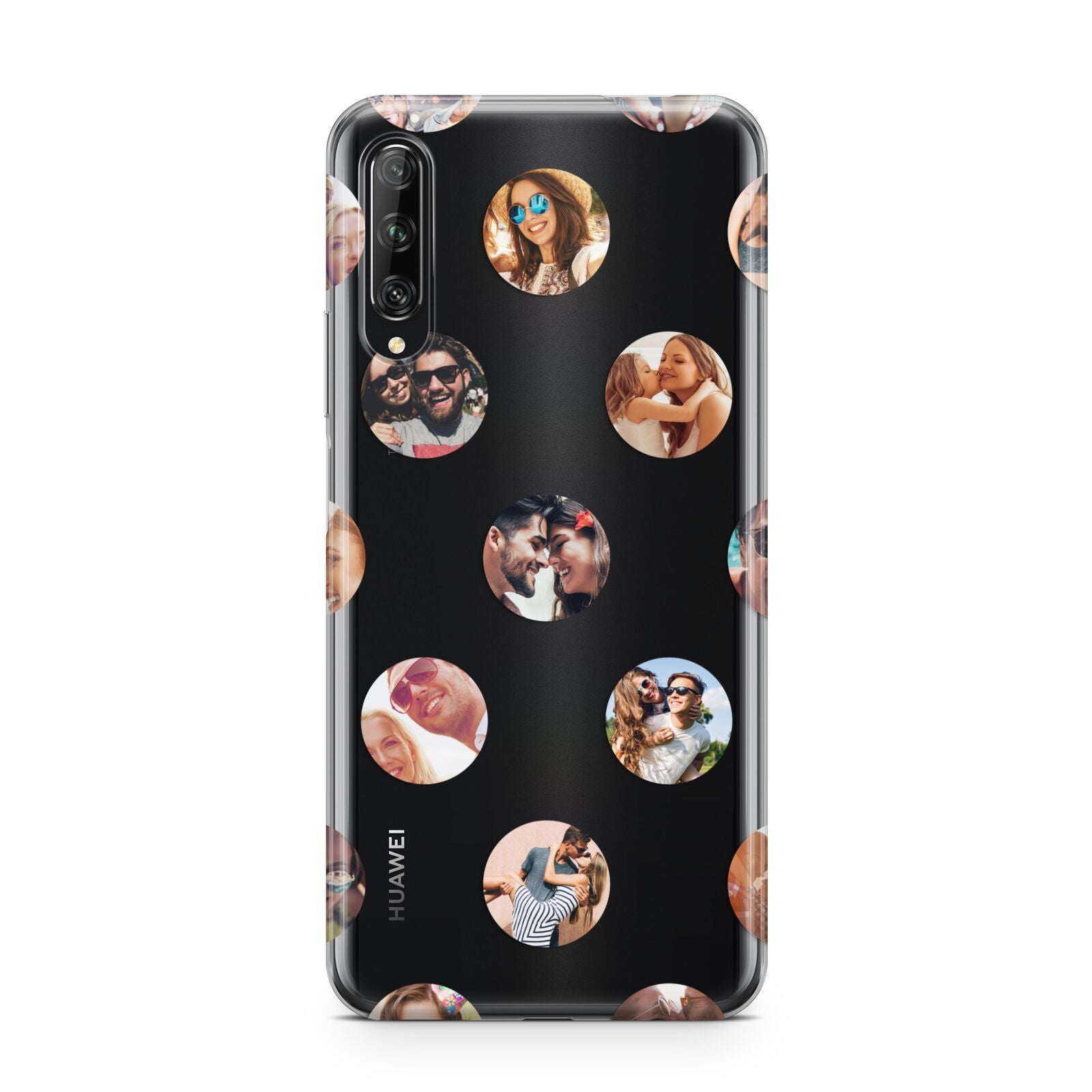 Polka Dot Photo Montage Upload Huawei P Smart Pro 2019