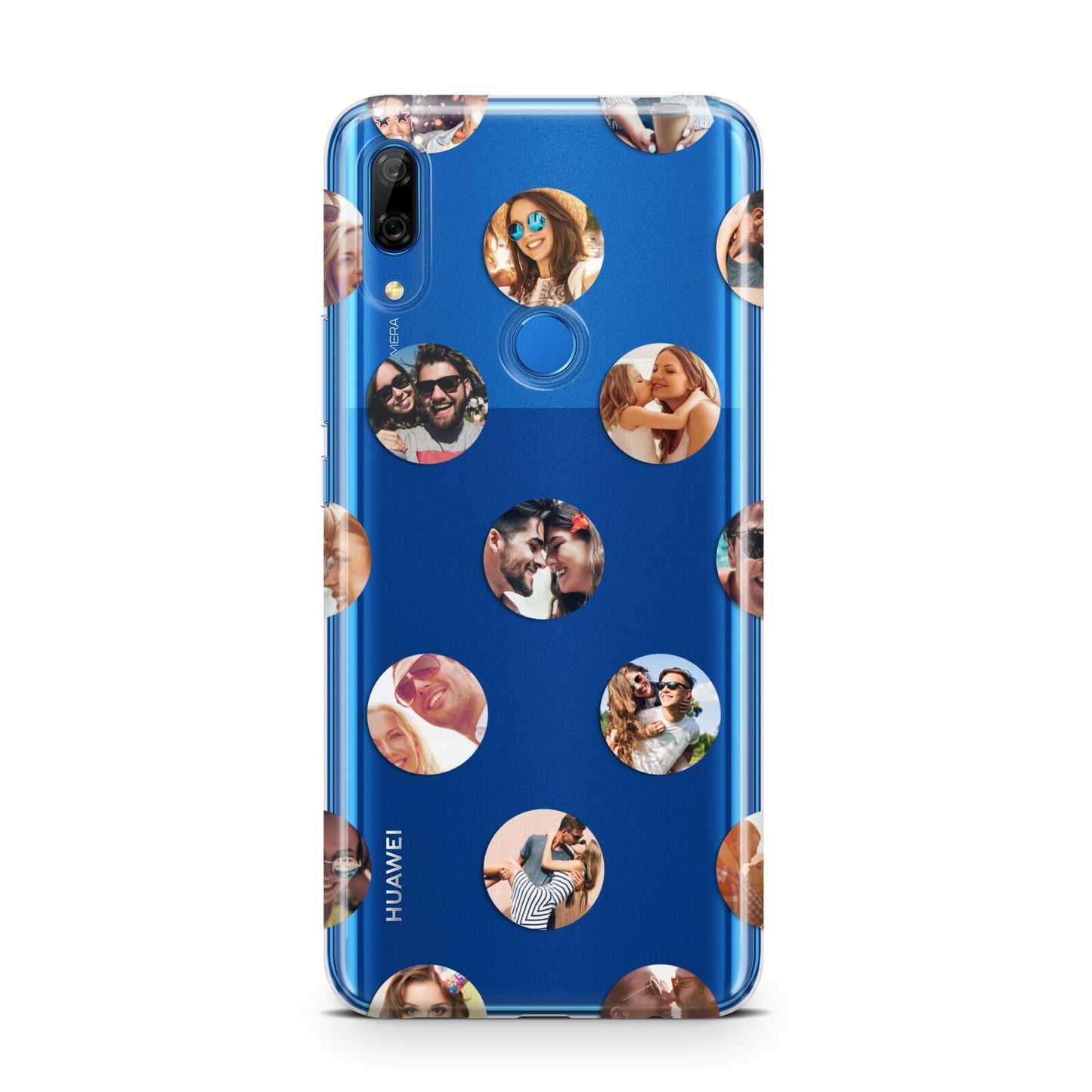 Polka Dot Photo Montage Upload Huawei P Smart Z