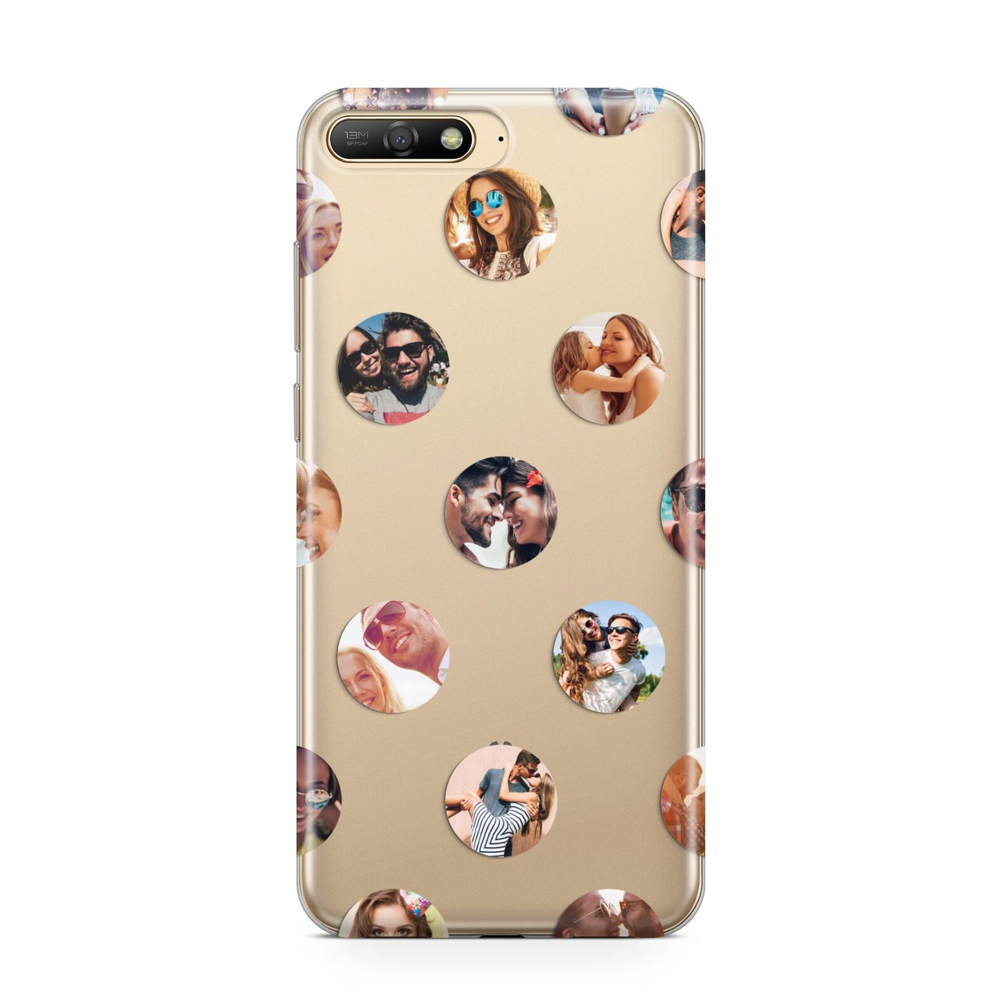 Polka Dot Photo Montage Upload Huawei Y6 2018