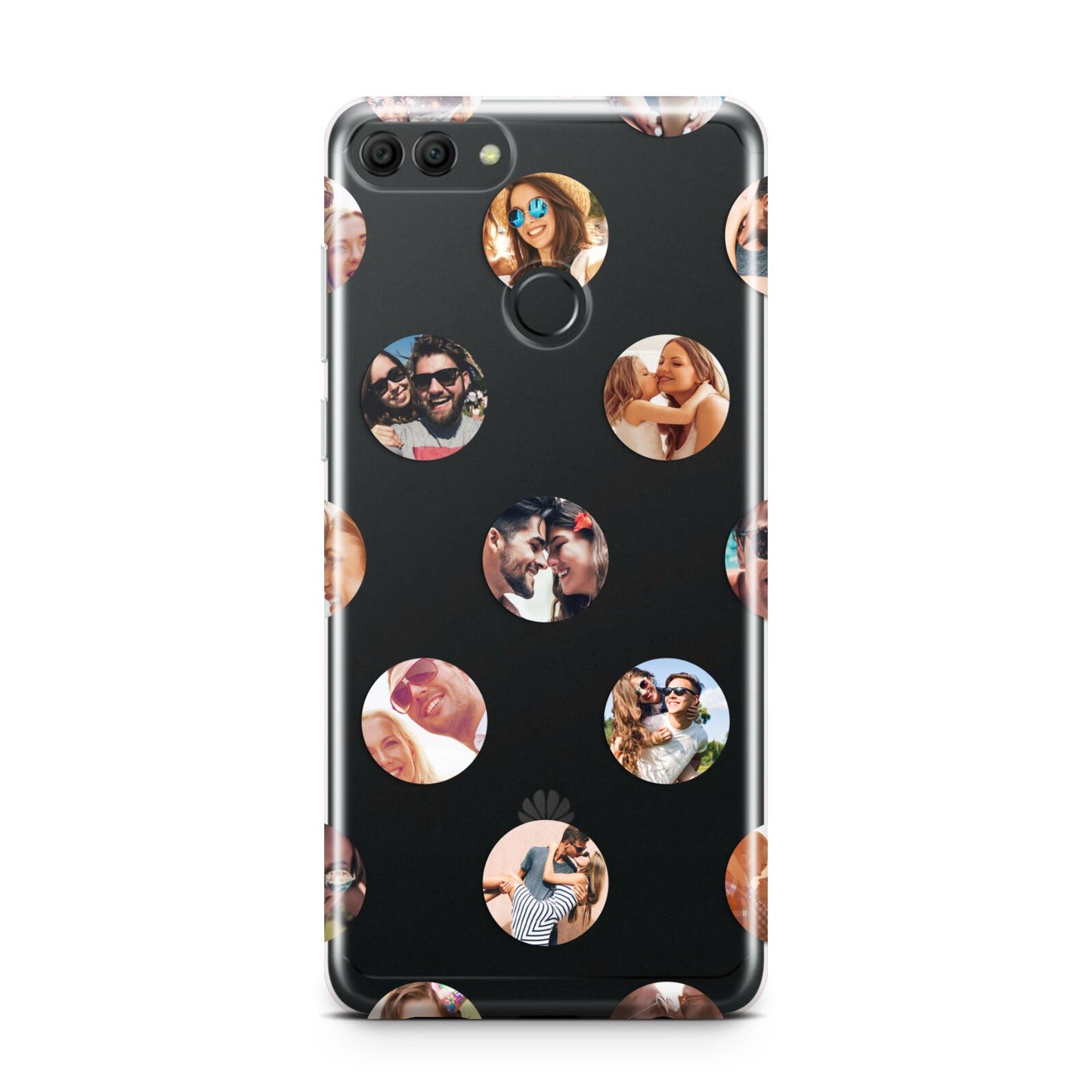 Polka Dot Photo Montage Upload Huawei Y9 2018