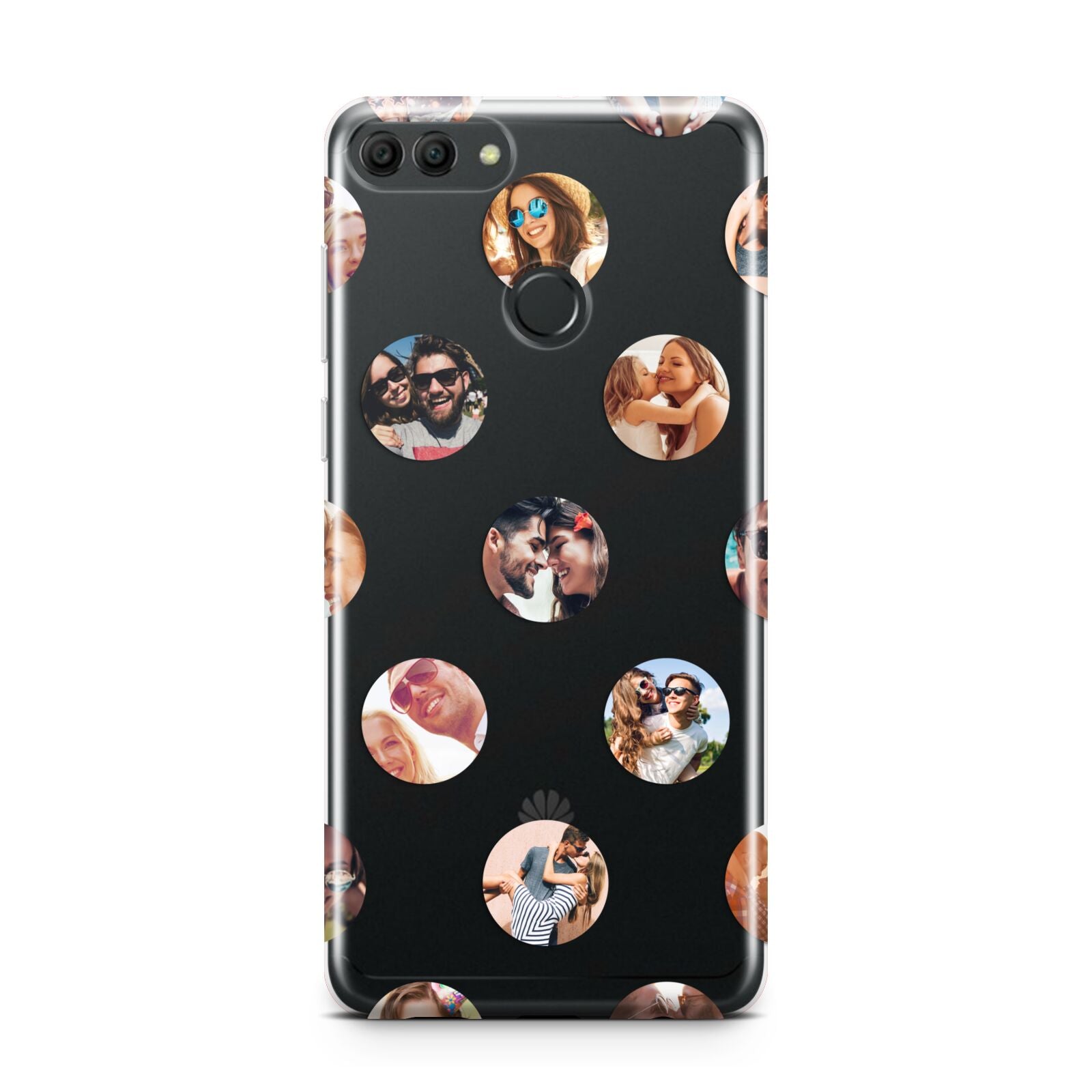 Polka Dot Photo Montage Upload Huawei Y9 2018