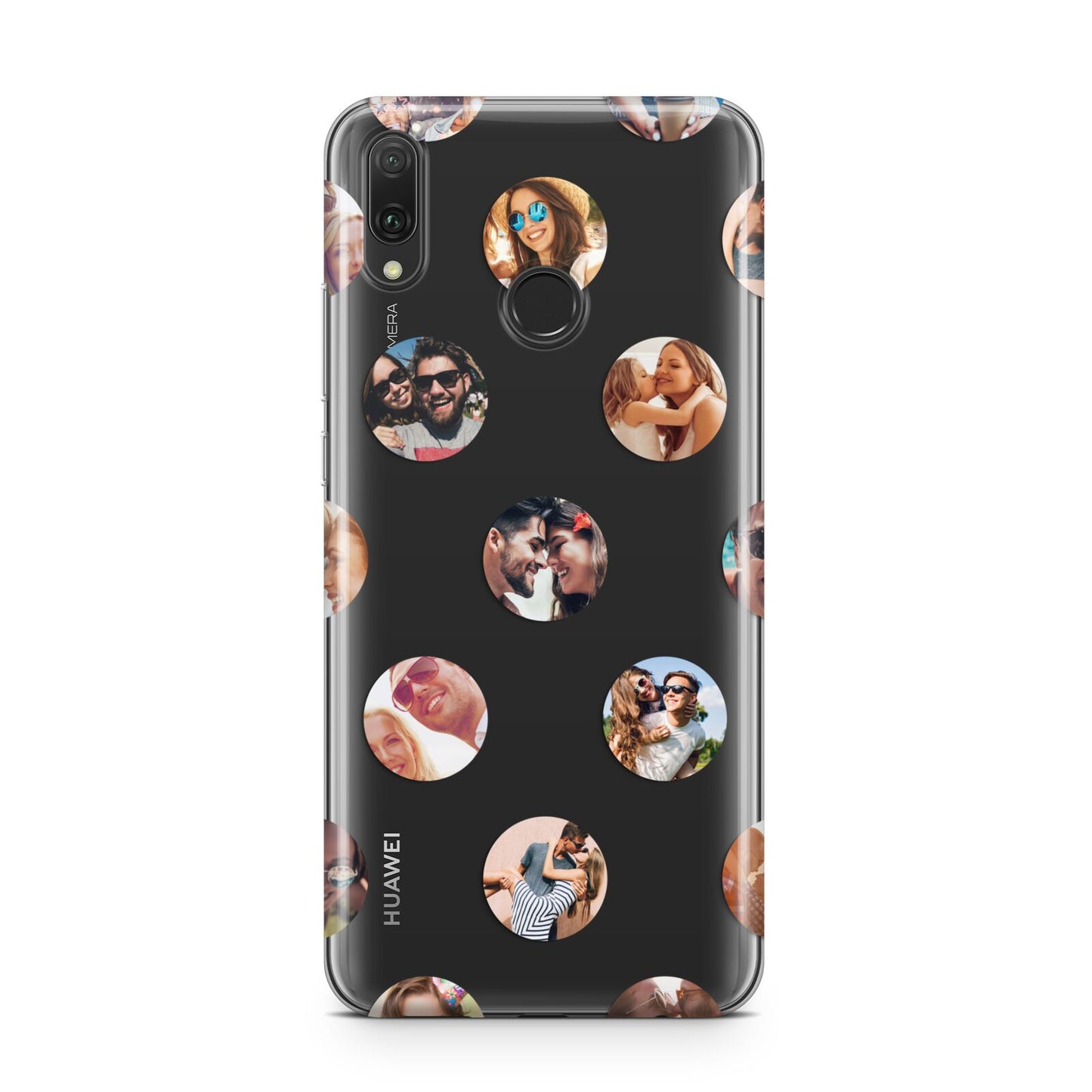 Polka Dot Photo Montage Upload Huawei Y9 2019