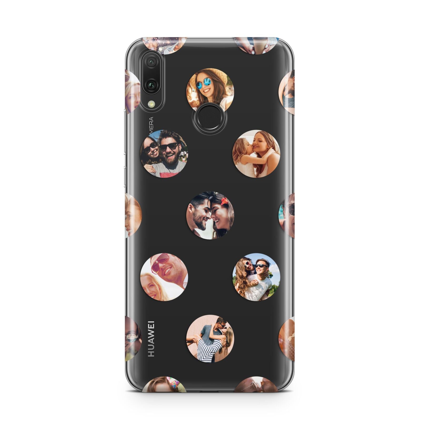 Polka Dot Photo Montage Upload Huawei Y9 2019