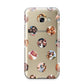 Polka Dot Photo Montage Upload Samsung Galaxy A3 2017 Case on gold phone
