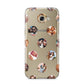 Polka Dot Photo Montage Upload Samsung Galaxy A5 2017 Case on gold phone
