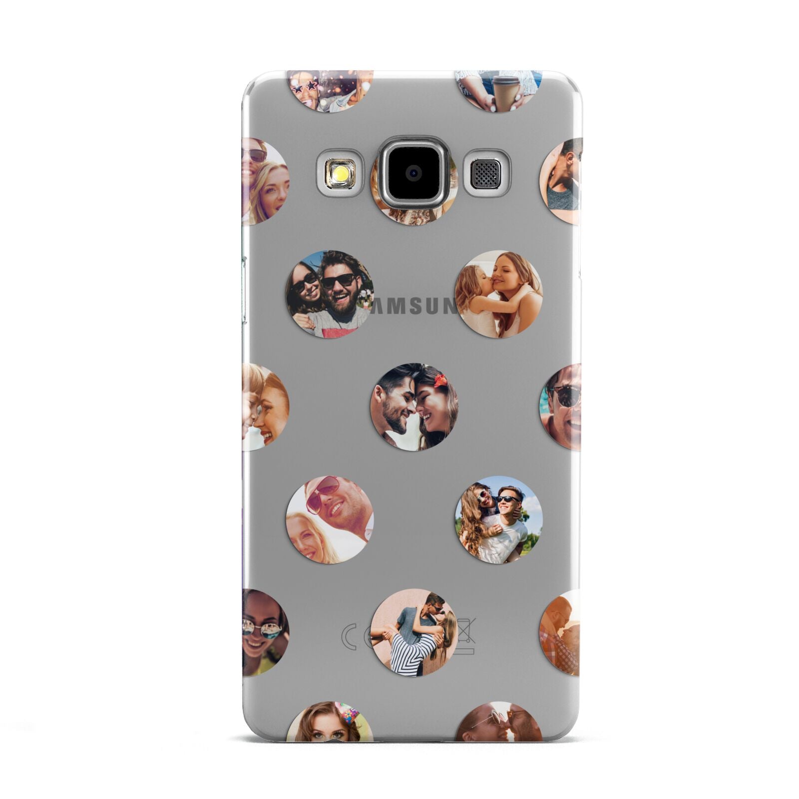 Polka Dot Photo Montage Upload Samsung Galaxy A5 Case