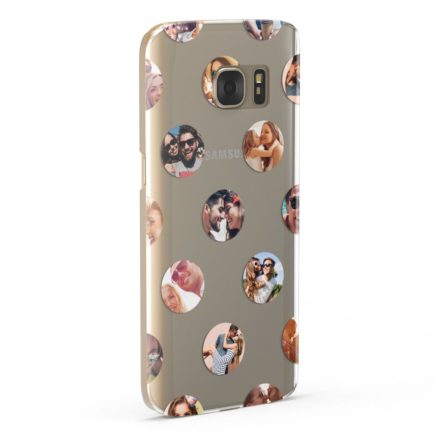 Polka Dot Photo Montage Upload Samsung Galaxy Case Fourty Five Degrees