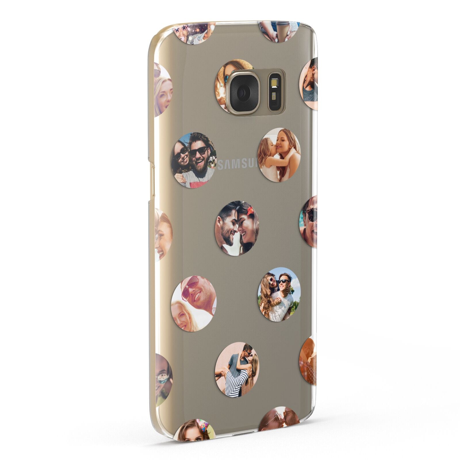 Polka Dot Photo Montage Upload Samsung Galaxy Case Fourty Five Degrees
