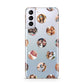 Polka Dot Photo Montage Upload Samsung S21 Plus Case
