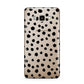 Polka Dot Samsung Galaxy J7 2016 Case on gold phone