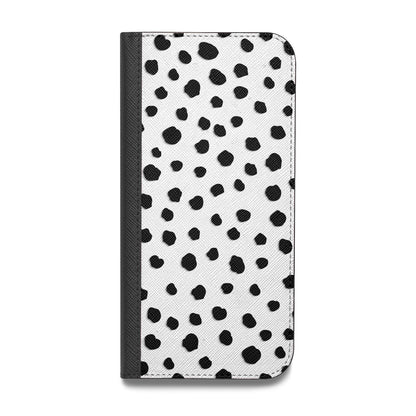 Polka Dot Vegan Leather Flip Samsung Case