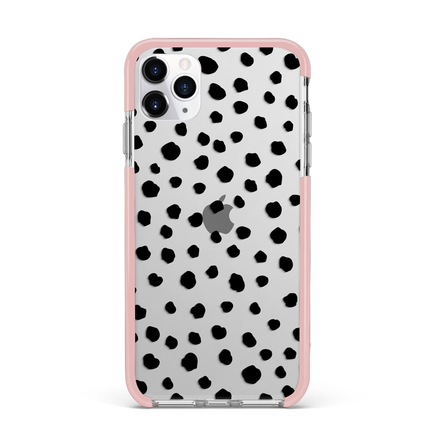 Polka Dot iPhone 11 Pro Max Impact Pink Edge Case