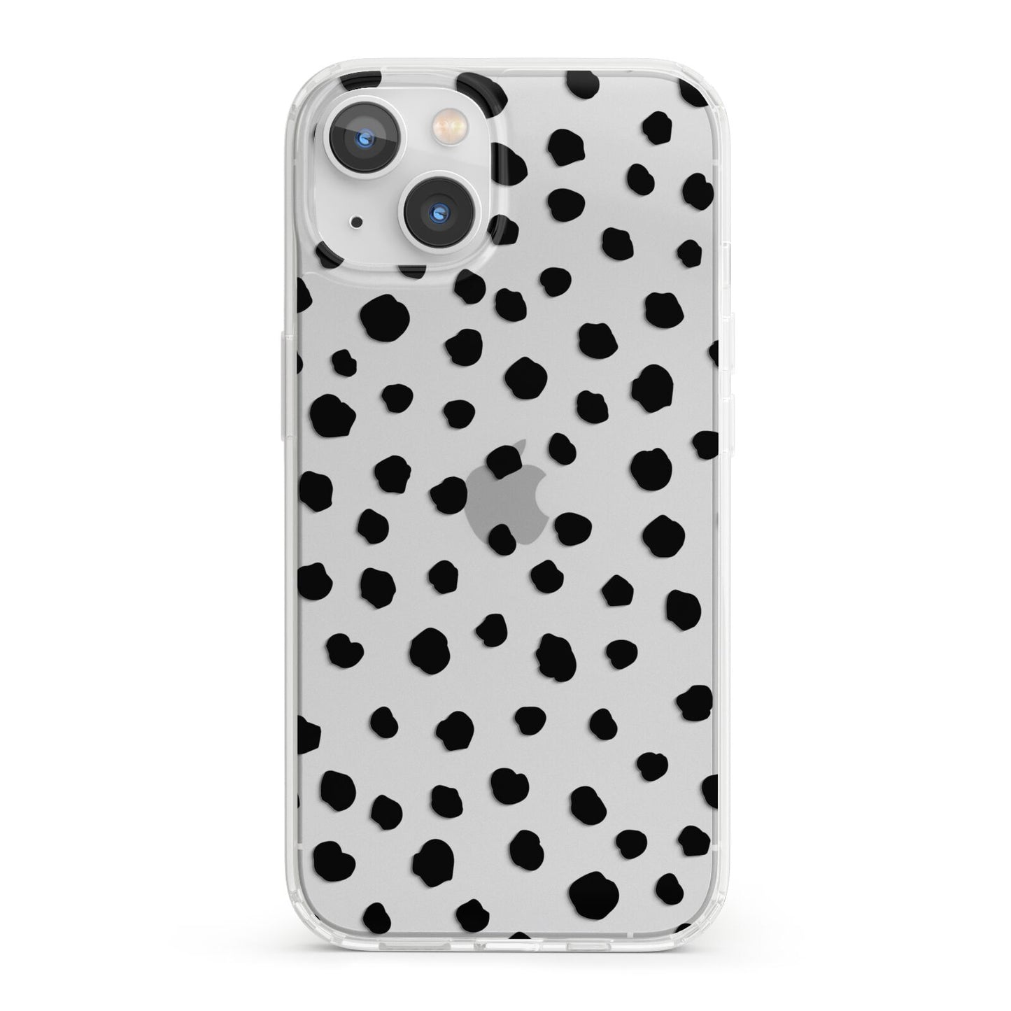 Polka Dot iPhone 13 Clear Bumper Case
