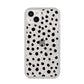 Polka Dot iPhone 14 Plus Glitter Tough Case Starlight