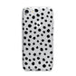 Polka Dot iPhone 7 Bumper Case on Silver iPhone