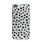 Polka Dot iPhone 7 Plus Bumper Case on Silver iPhone