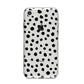 Polka Dot iPhone 8 Bumper Case on Silver iPhone